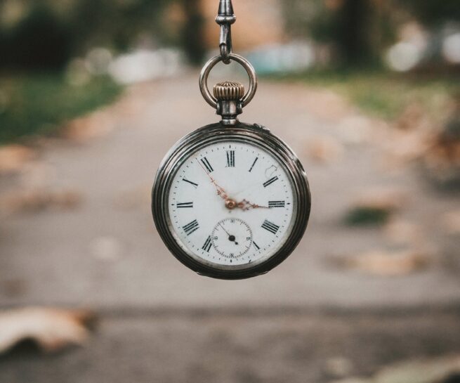 foto van een zakhorloge